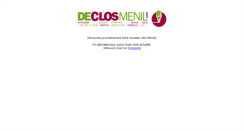 Desktop Screenshot of declosmenil.com