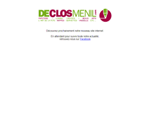 Tablet Screenshot of declosmenil.com